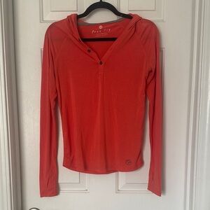 Free fly women’s lightweight hoodie XS peach